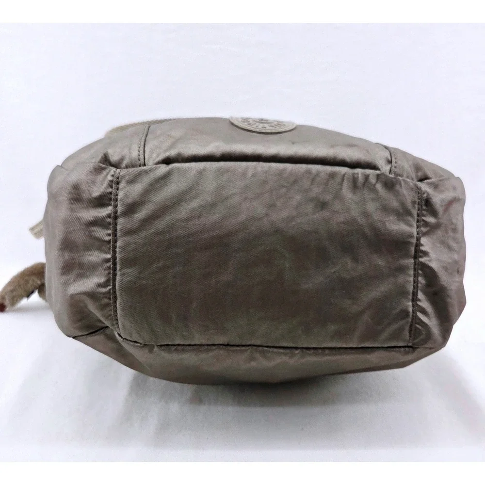 Kipling‎ Grey Large Crossbody Bag - Size 12x11x4